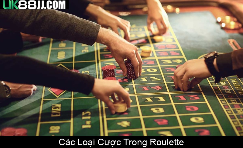 Các Loại Cược Trong Roulette
