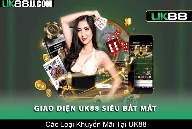 Các Loại Khuyến Mãi Tại UK88
