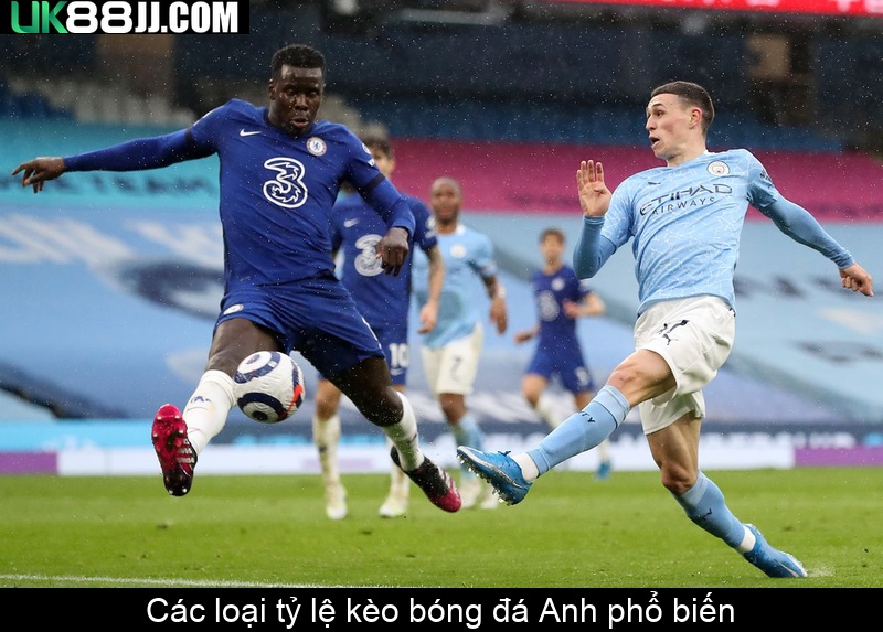 Các loại tỷ lệ kèo bóng đá Anh phổ biến