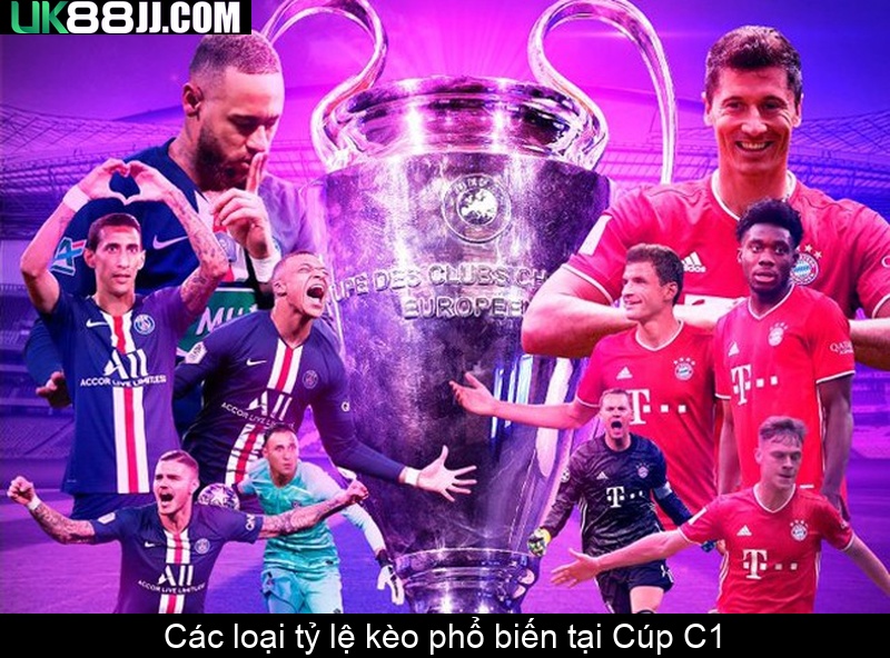 Các loại tỷ lệ kèo phổ biến tại Cúp C1