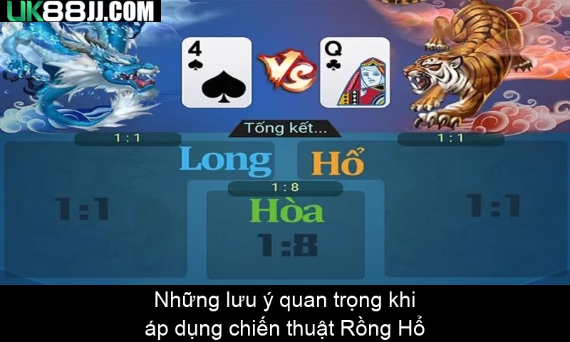 Những lưu ý quan trọng khi áp dụng chiến thuật Rồng Hổ