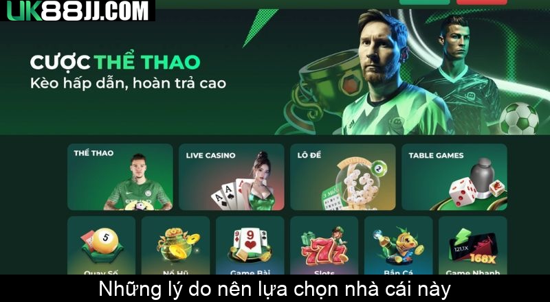 Những lý do nên lựa chọn nhà cái này