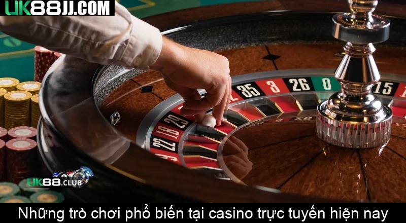 Những trò chơi phổ biến tại casino trực tuyến hiện nay Những trò chơi phổ biến tại casino trực tuyến hiện nay