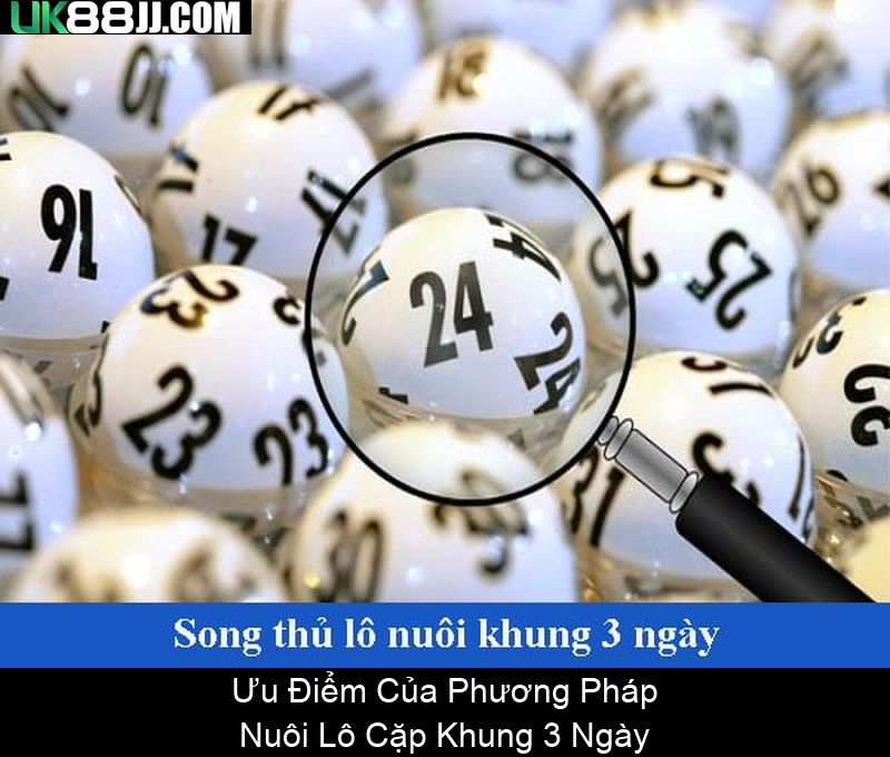 Ưu Điểm Của Phương Pháp Nuôi Lô Cặp Khung 3 Ngày